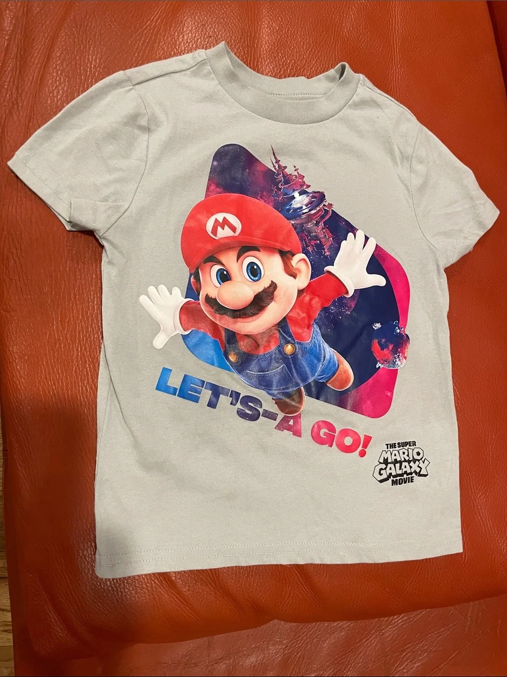 🔥 New without tags🔥 Super Mario Galaxy Kids T-shirt & Shorts Set - Black size 4Y